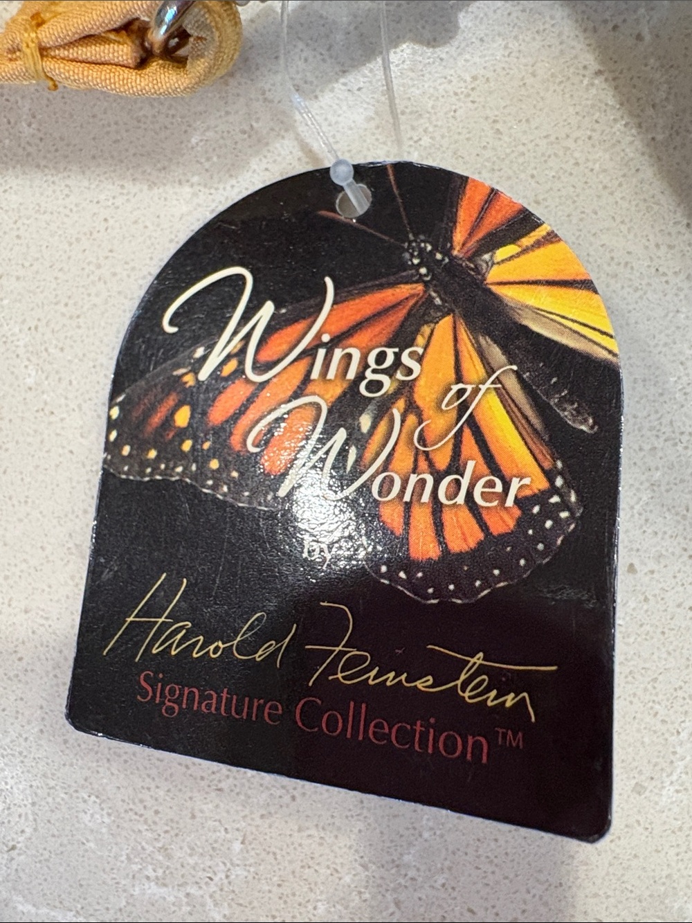 Harold Feinstein Wings of Wonder wristlet NWT - Picture 3 of 6